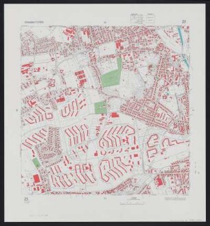 23 [= früher 18] : Gemarkungen Dresden Gorbitz, Omsewitz, Cotta, Leutewitz, Naußlitz, Briesnitz, Friedrichstadt, Wölfnitz, Löbtau, Roßthal, 1991 : 23 [= früher 18] : Gemarkungen Dresden Gorbitz, Omsewitz, Cotta, Leutewitz, Naußlitz, Briesnitz, Friedrichstadt, Wölfnitz, Löbtau, Roßthal. - 26. Aufl. - [Dresden : Stadtvermessungsamt], 1991. - 1 Kt. : mehrfarb.