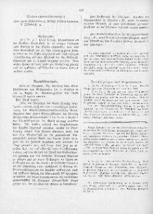 Berichtigungen und Ergänzungen