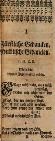 Mara und Manna, oder neue Sammlung von Creutz- und Trost, Klag- und Freuden-Liedern