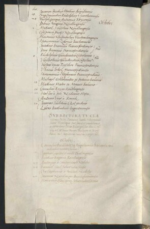 Winterhalbjahr 1559/1560. Rektorat Jakob Heerbrand