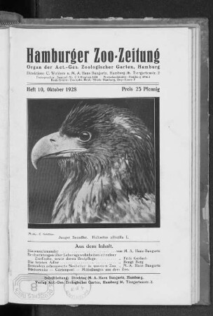 Heft 10 : Oktober 1928