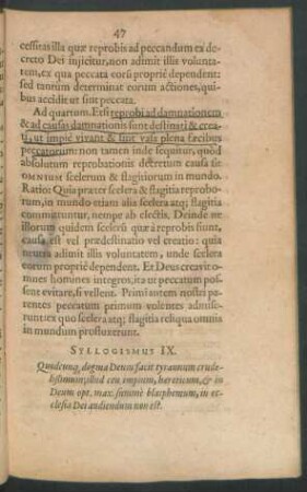 Syllogismus IX.