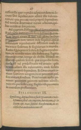 Syllogismus IX.