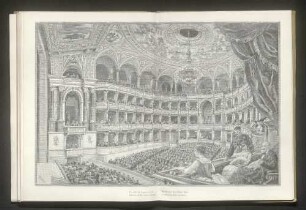 Theatersaal der köngl. Oper.