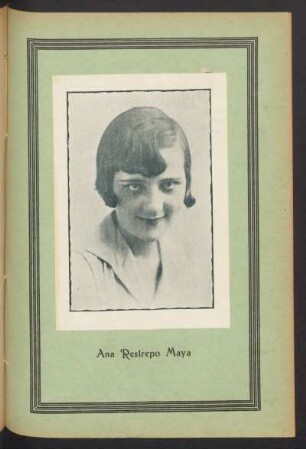 [Fotografía de] Ana Restrepo Maya