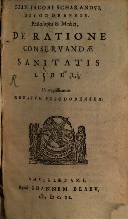 De ratione conservandae sanitatis liber