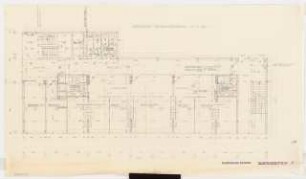 Stadttheater, Bottrop: Grundriss Beleuchterzone 1:50