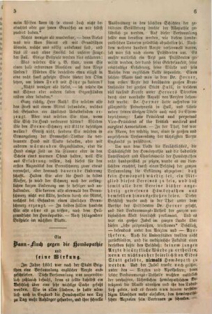 Populäre homöopathische Zeitung : zur Aufklärung des Volkes über Wirksamkeit und Wesen der homöopathischen Heilmethode. 4. 1858