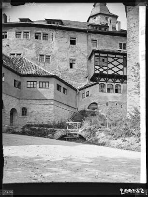 Burg Lauenstein: am Haupttor