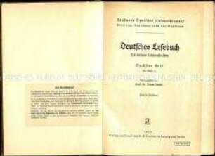 Deutsches Lesebuch für die Klasse 6 höherer Lehranstalten