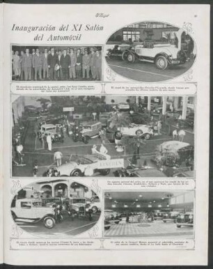 Inauguración del XI Salón del Automóvil