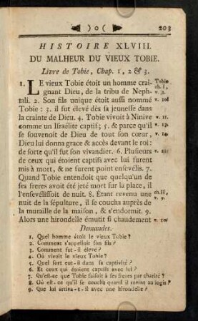 203-206, Histoire XLVIII