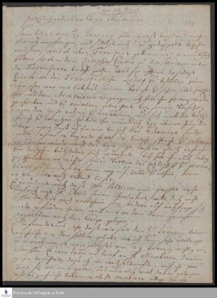 Brief von Heinrich Wilhelm Ludolf an Georg Heinrich Neubauer.