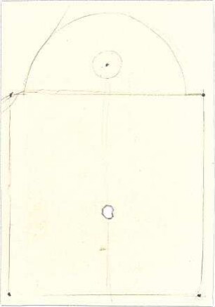 Gmelin, Leopold; Sammlung Gmelin: Handzeichnungen - Folio 8 - Ätzung (Ansicht)