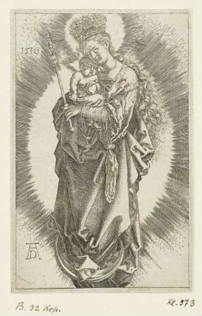 Maria mit Zepter und Sternenkrone