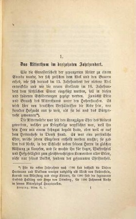 Bilder aus der deutschen Vergangenheit, 2,1. Von Mittelalter zur Neuzeit : 1200 - 1500.