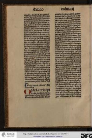 Offici curie episcopalis Moguntini vel alias plebano vel rectori talis ecclesie salutem in domino...