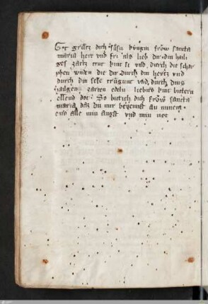 Anrufung Mariens