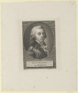 Bildnis des Friedr. Wilh. Basil. von Ramdohr