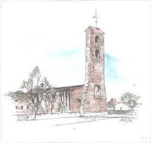 Gsaenger, Gustav; Skizzensammlung - Kirche