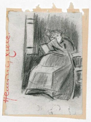 Lesende Frau
