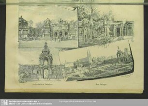 Südportal des Zwingers, Der Zwinger