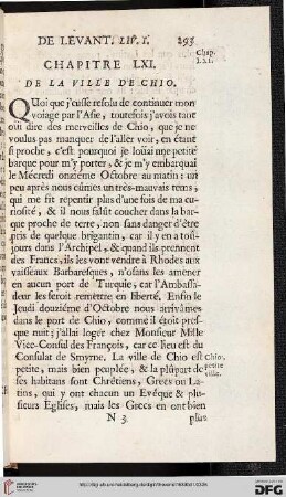 Chapitre LXI: De la ville de Chio