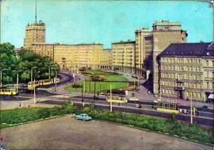 Messestadt Leipzig: Roßplatz mit Ringbebauung