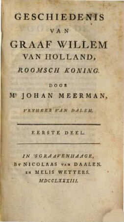 Geschiedenis van Graaf Willem van Holland, Roomsch Koning, 1