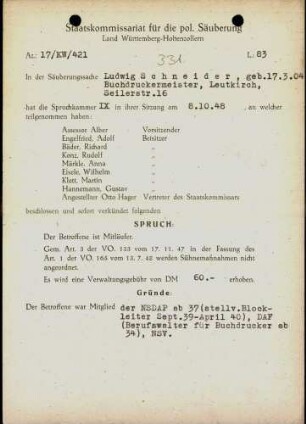 Schneider, Ludwig