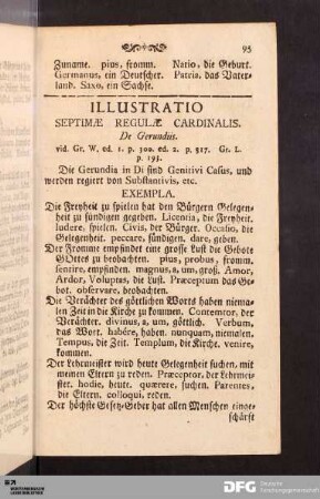 Illustratio Septimæ Regulæ Cardinalis.