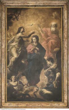 Die Heilige Trinität und Maria Immaculata