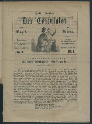 Der Calculator auf der Vogelwiese No.1