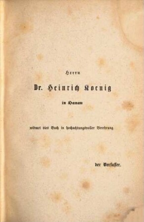 Ideal und Kritik : e. humorist. Genrebild aus d. Gegenwart