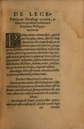 Locorvm communium collectanea : a Iohanne Manlio per multos annos, pleraq[ue] tum ex lectionibus D. Philippi Melanchthonis, tum ex aliorum doctissimorum uiroru[m] relationibus excerpta, & nuper in ordinem ab eodem redacta: In Qvibvs ... Exempla, Similitudines, Sententiae, Cosilia, Bellici apparatus, Stragemata, Historiae, Apologi, Allegoriae, Sales ..., 2