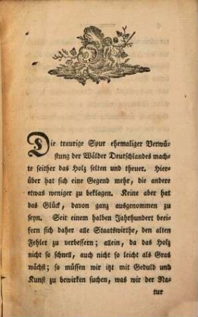 Einladung zu einer öffentlichen Vorlesung über die Forstwissenschaft auf der hohen Schule zu Mainz