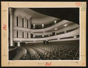 Schauspielhaus, Breslau: Ansicht Zuschauerraum