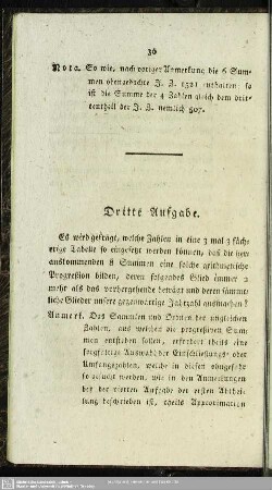 Dritte Aufgabe