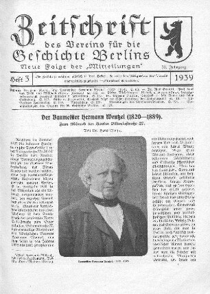 Baumeister Hermann Wentzel