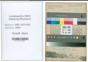 Entnazifizierung Albert Rudolff , geb. 08.11.1911 (Dolmetscher)
