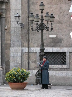 Palermo, Piazza Pretoria vor dem Rathaus