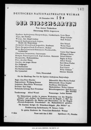 Der Kirschgarten