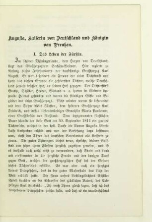 Augusta, Kaiserin von Deutschland und Königin von Preußen