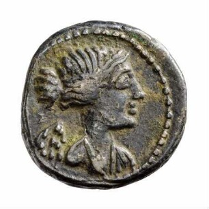 Münze, Quinar, 90 v. Chr.