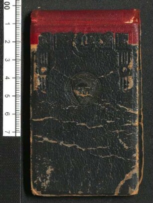 Taschenkalender mit tagebuchähnlichen Aufzeichnungen, 1919