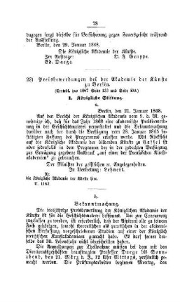 Prorectorwahl bei der Universität zu Königsberg : [II. Akademien und Universitäten]
