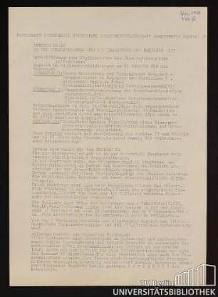 Offener Brief an den Dekan, Prodekan und die Lehrstühle der Fakultät III