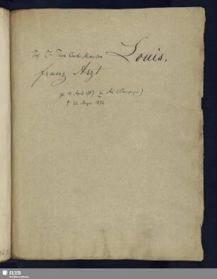 Nr. 33. Louis, Pierre Charles Alexandre
