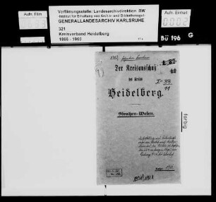 Herstellung eines Wegs [späterer Kreisweg 76] [Dielheim-]Oberhof - Meckesheim und Ausbau des Wegs von Kreisweg 41 - [Dielheim-]Oberhof