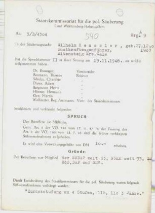 Henssler, Wilhelm